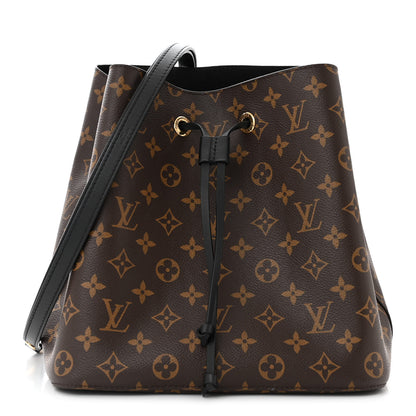 Louis Vuitton Monogram Neonoe MM Black 1 of 10