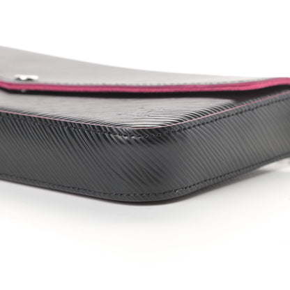 Louis Vuitton Epi Pochette Felicie Black Hot Pink 10 of 11