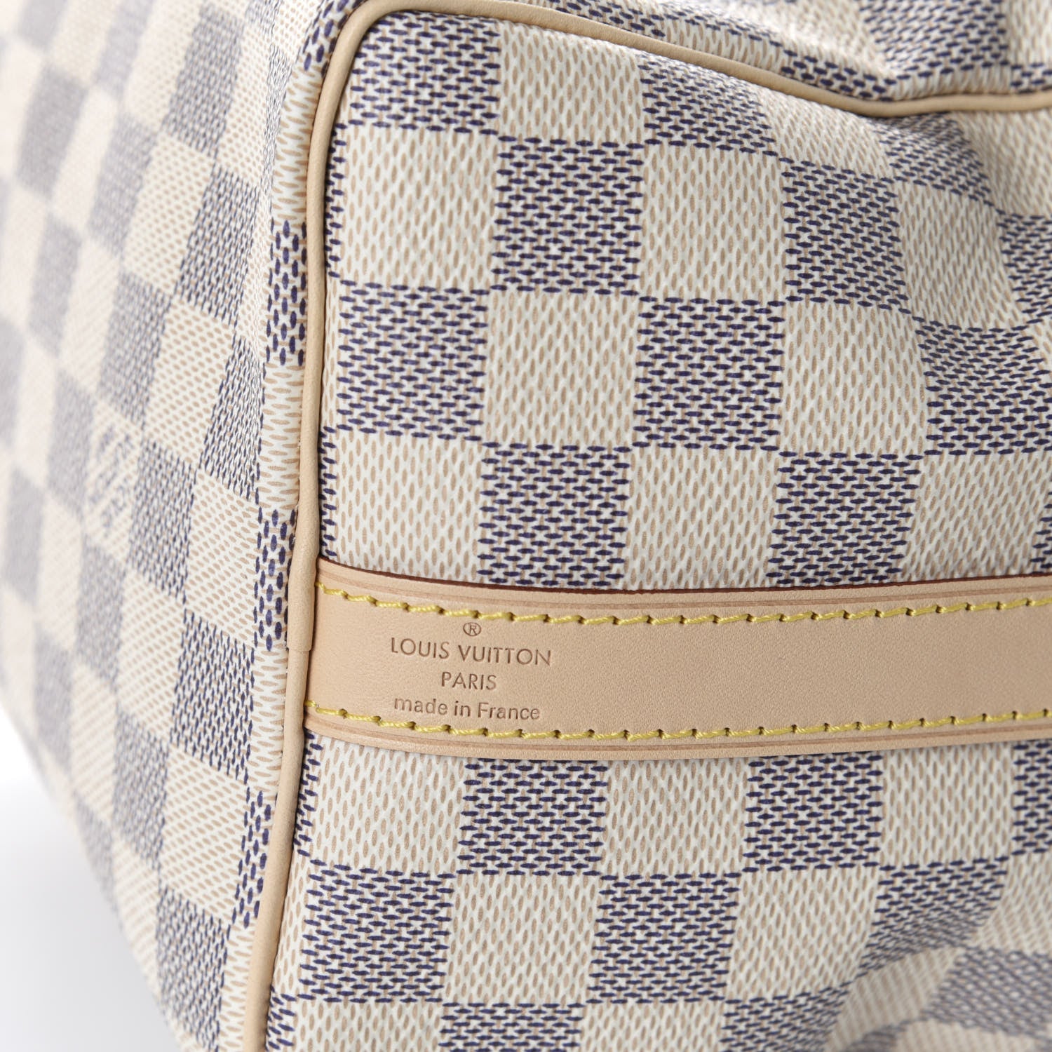Louis Vuitton Damier Azur Speedy Bandouliere 25 8 of 10