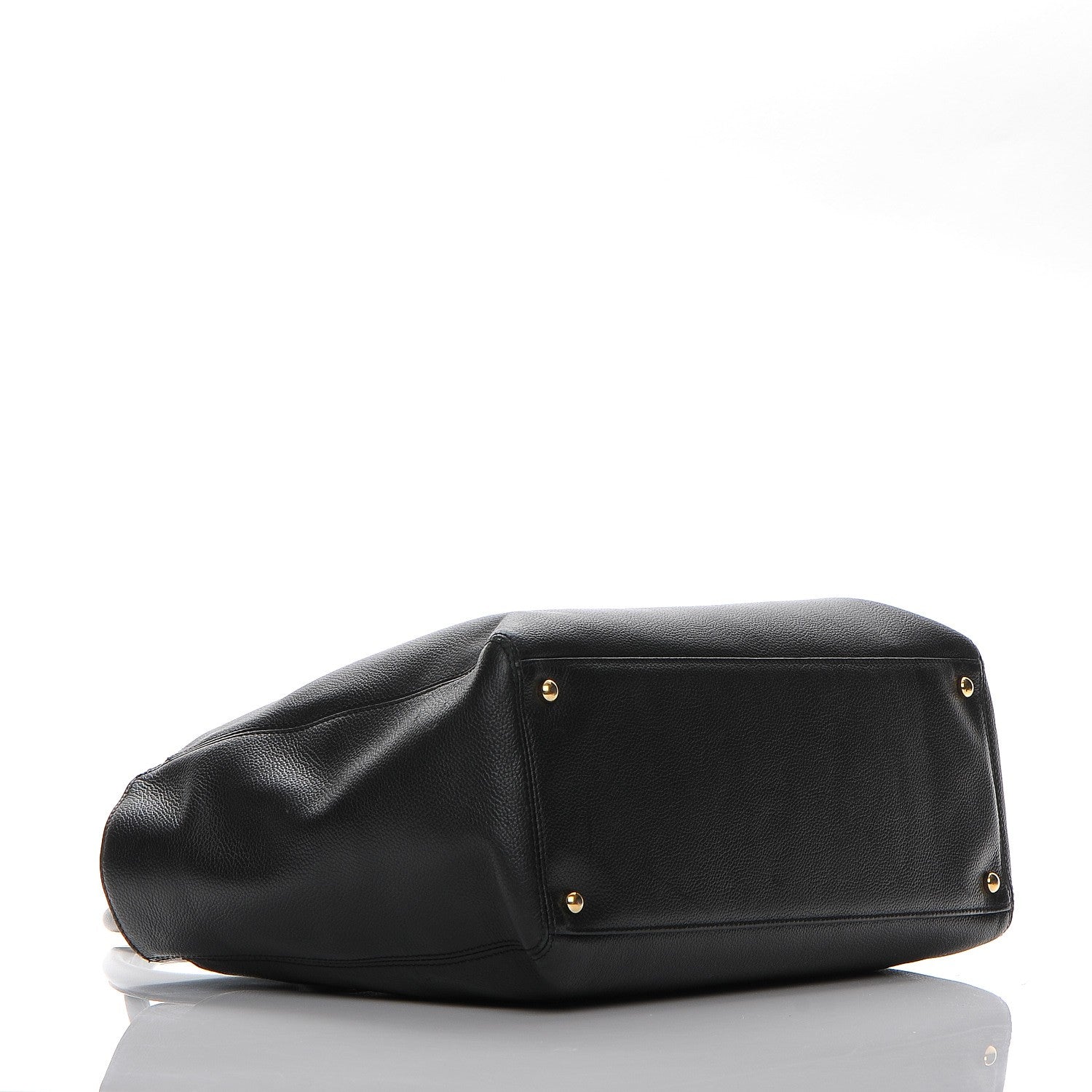 Chanel Calfskin Cerf Executive Shopper Tote Black 4 of 11