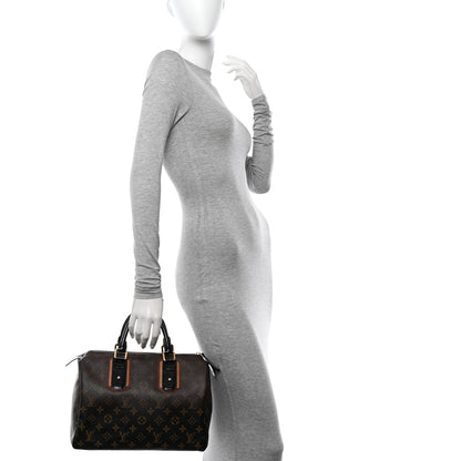 Louis Vuitton Monogram Mirage Speedy 30 Black 2 of 9