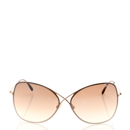 Tom Ford Colette Butterfly Sunglasses TF250 Brown 2 of 9