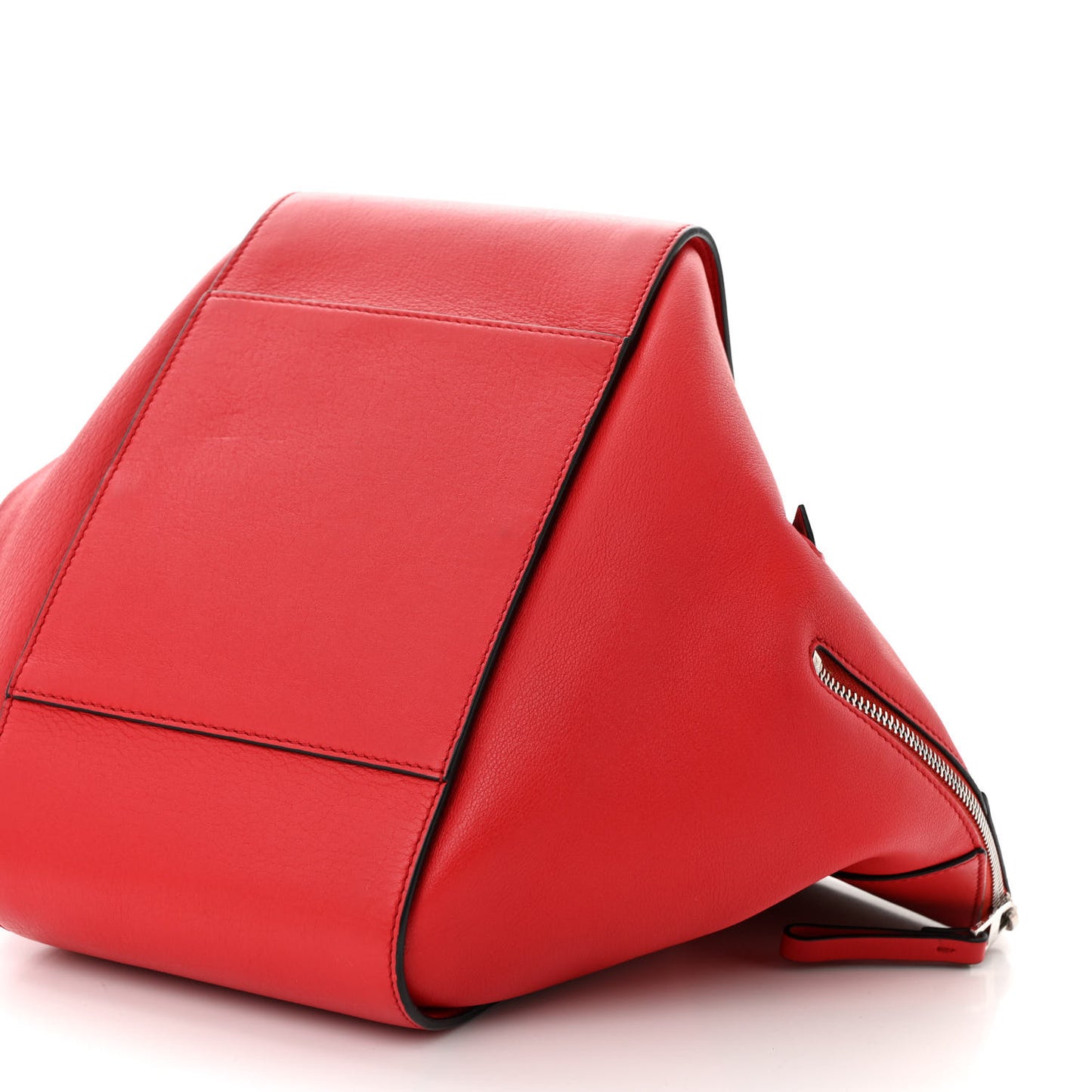 Calfskin Small Hammock Shoulder Bag Scarlet Red