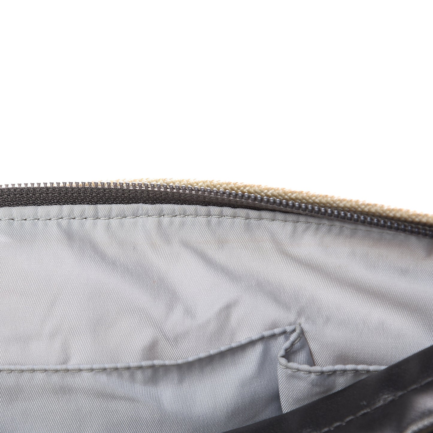 Coated Canvas Paris Biarritz Hobo Silver