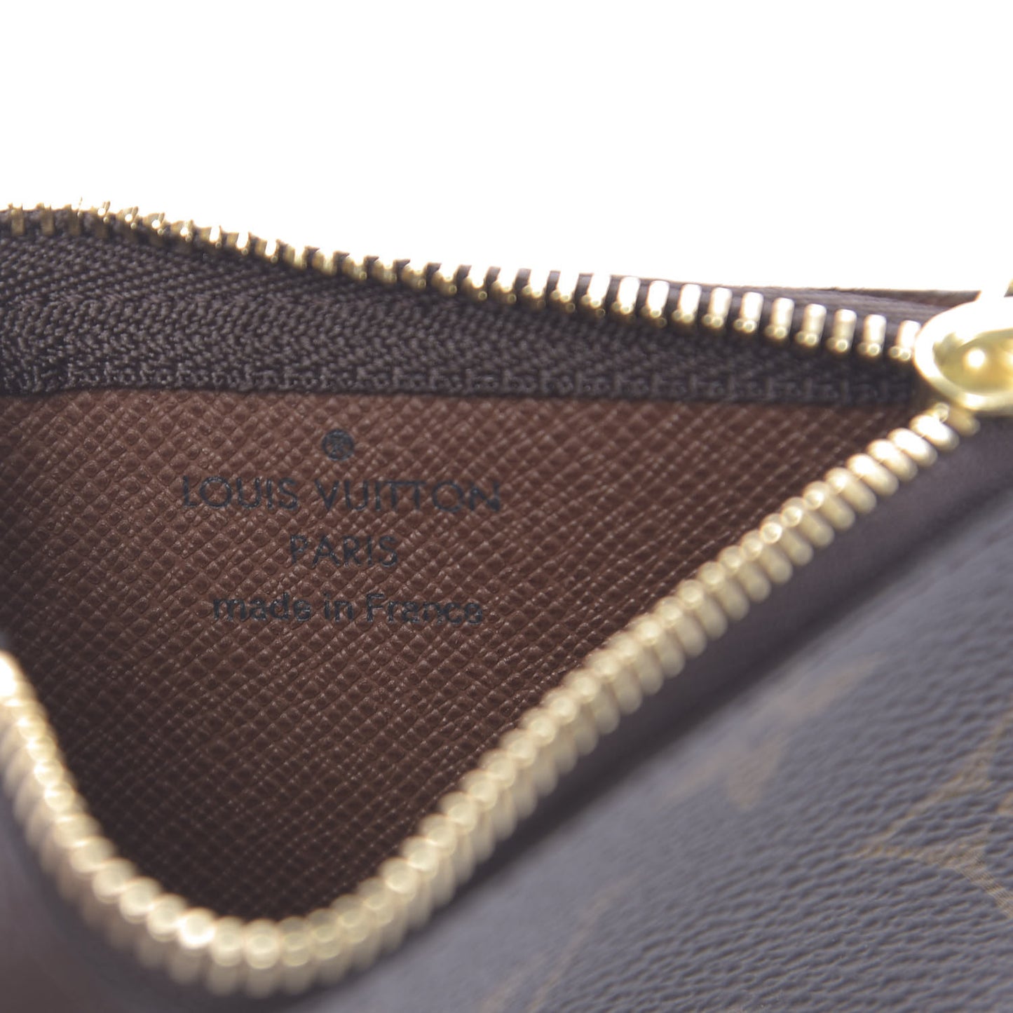 Monogram Key Pouch