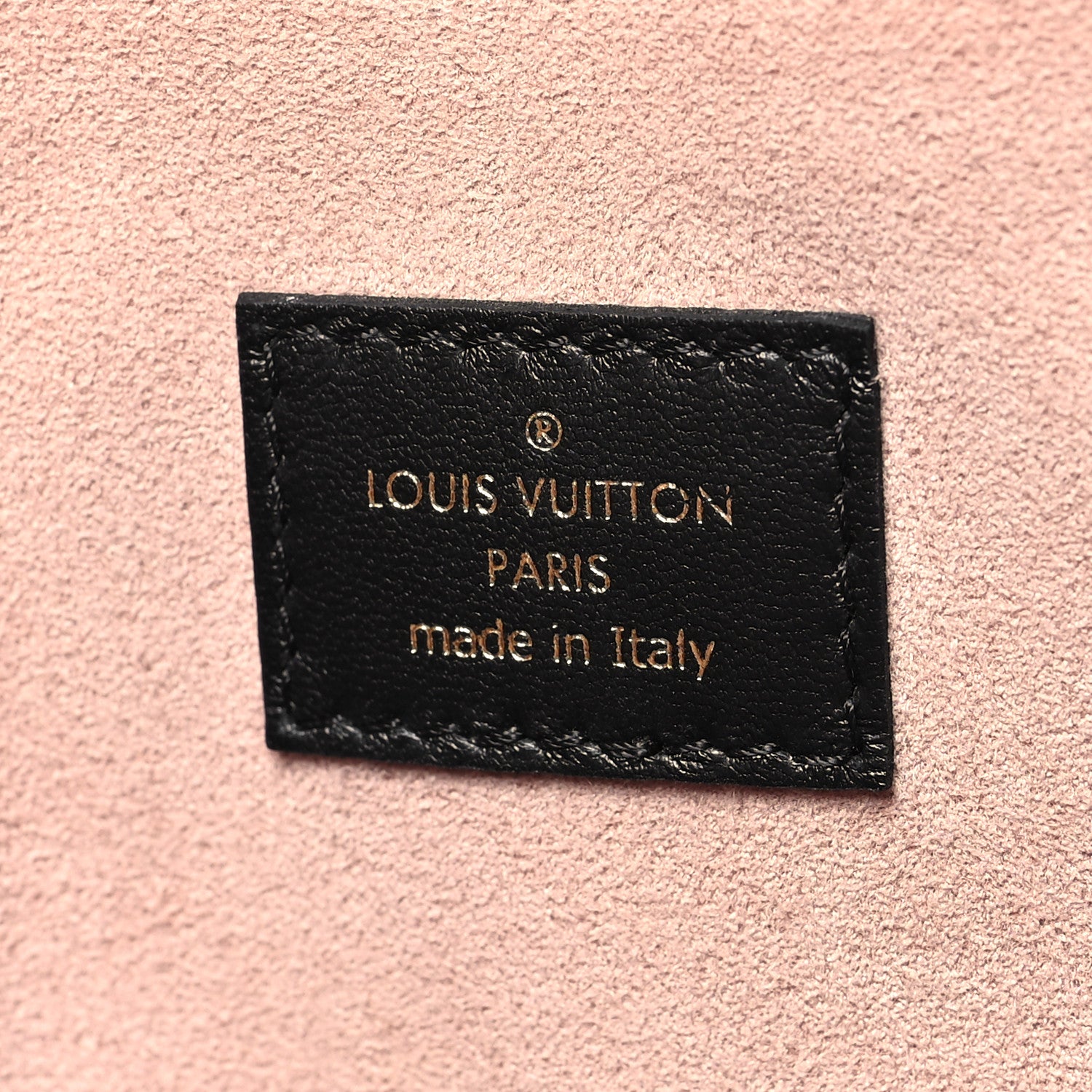 Louis Vuitton Lambskin Embossed Monogram Coussin PM Black 8 of 10