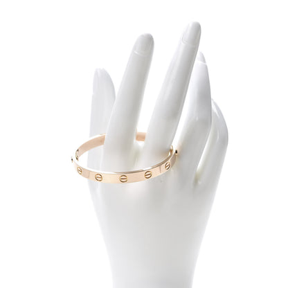 Cartier 18K Pink Gold LOVE Bracelet 16 2 of 7