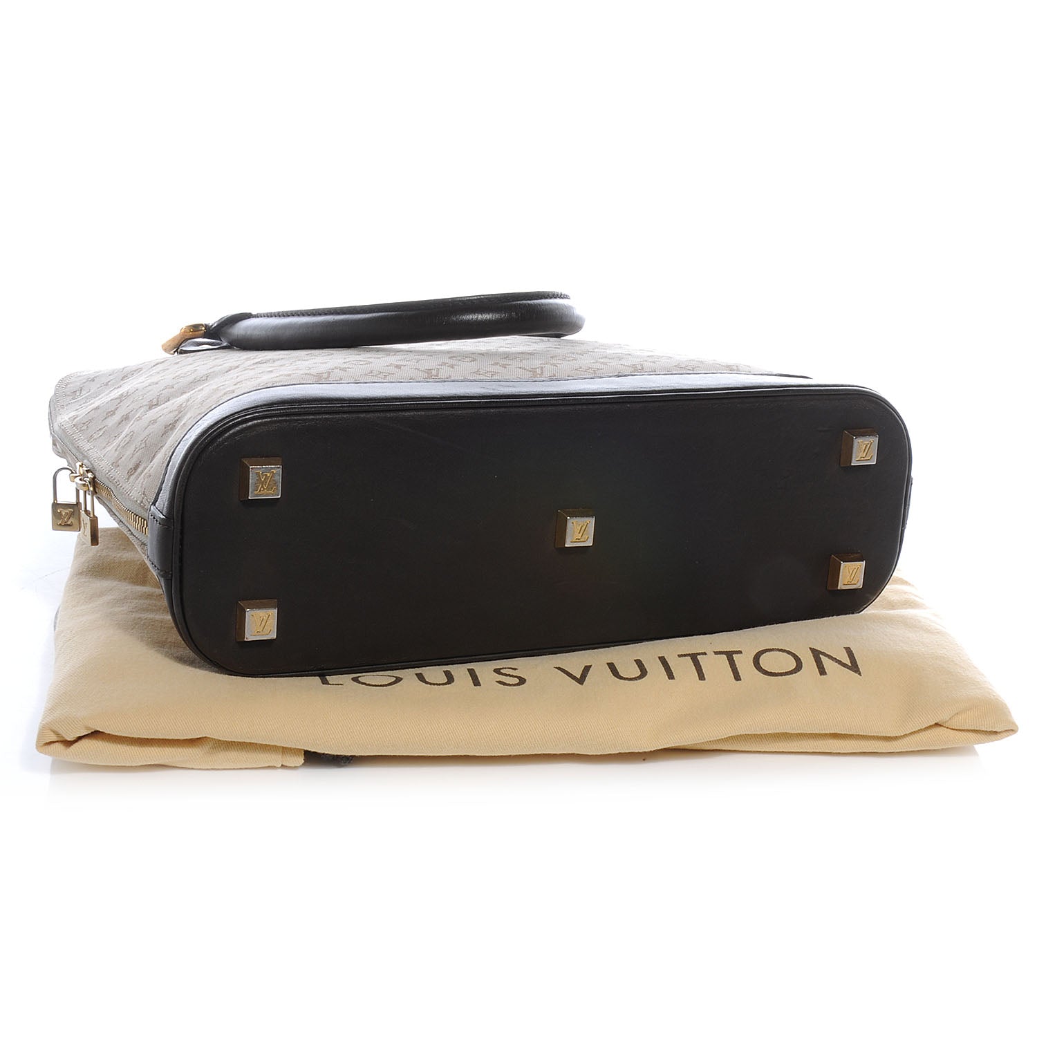 Louis Vuitton Mini Monogram Alma Haut Tote Olive 4 of 7
