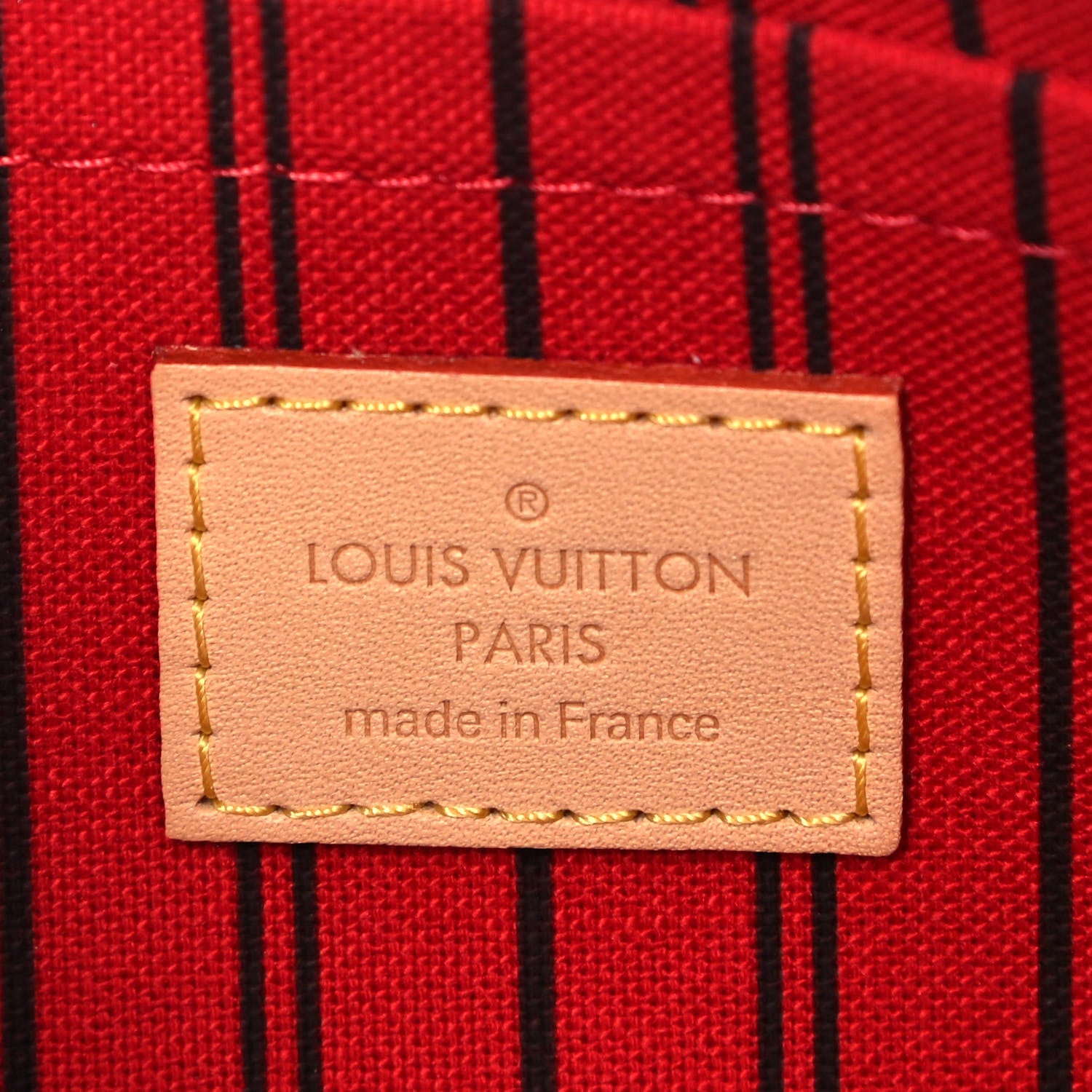 Louis Vuitton Monogram Neverfull MM GM Pochette Cherry 6 of 7