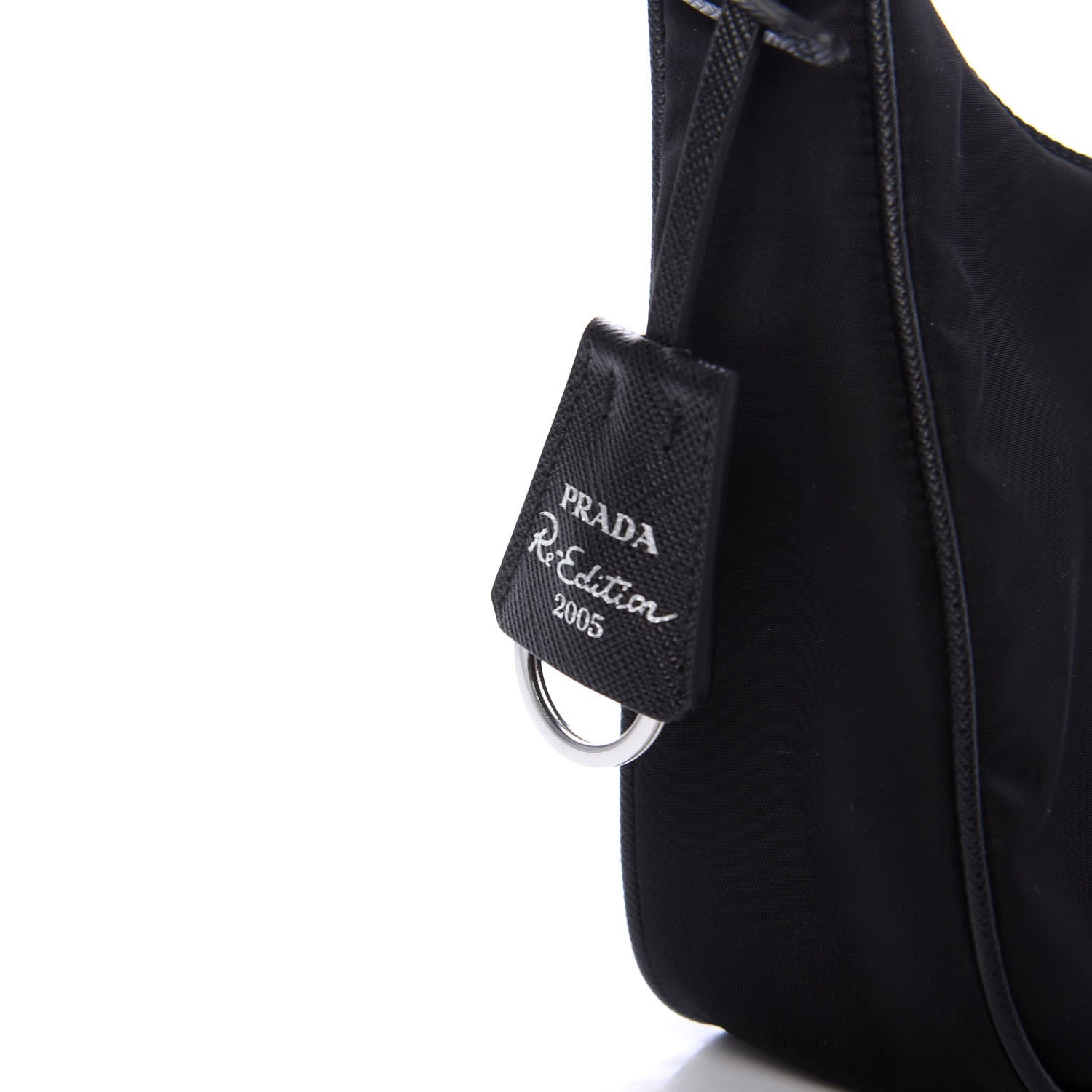 Prada Nylon Re-Edition 2005 Shoulder Bag Black 9 of 9