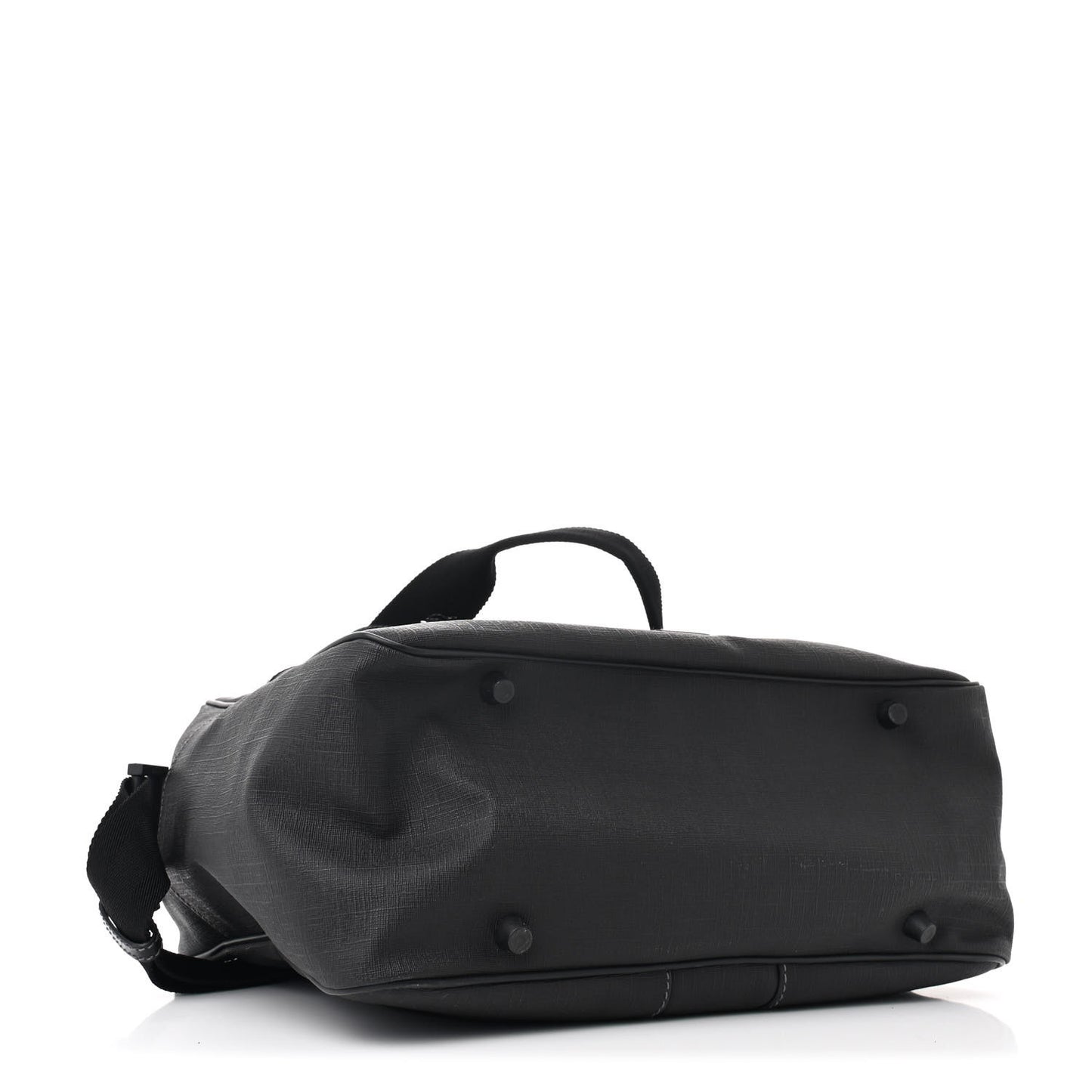 Coated Canvas Interlocking G Briefcase Black
