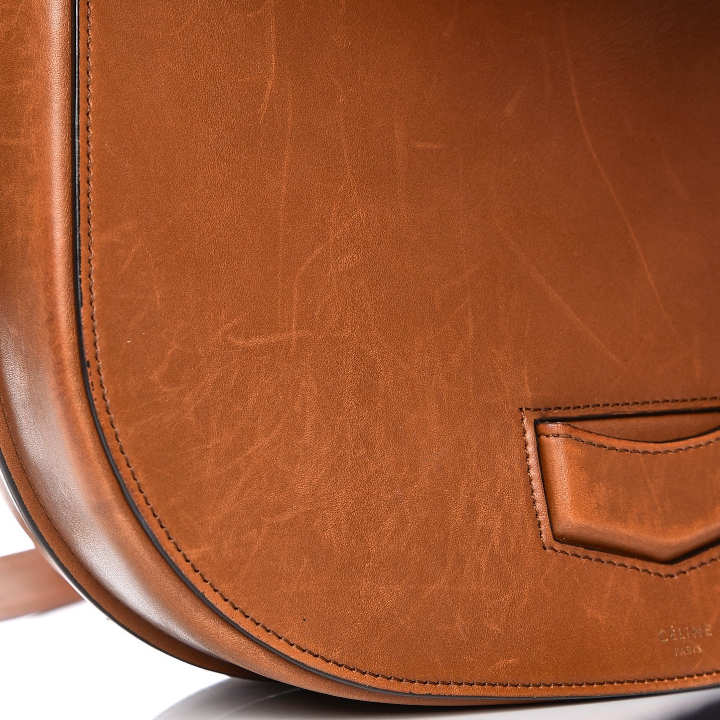 Supersoft Calfskin Medium Trotteur Caramel