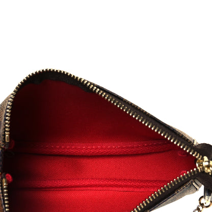 Louis Vuitton Damier Ebene Mini Pochette Accessories 10 of 13