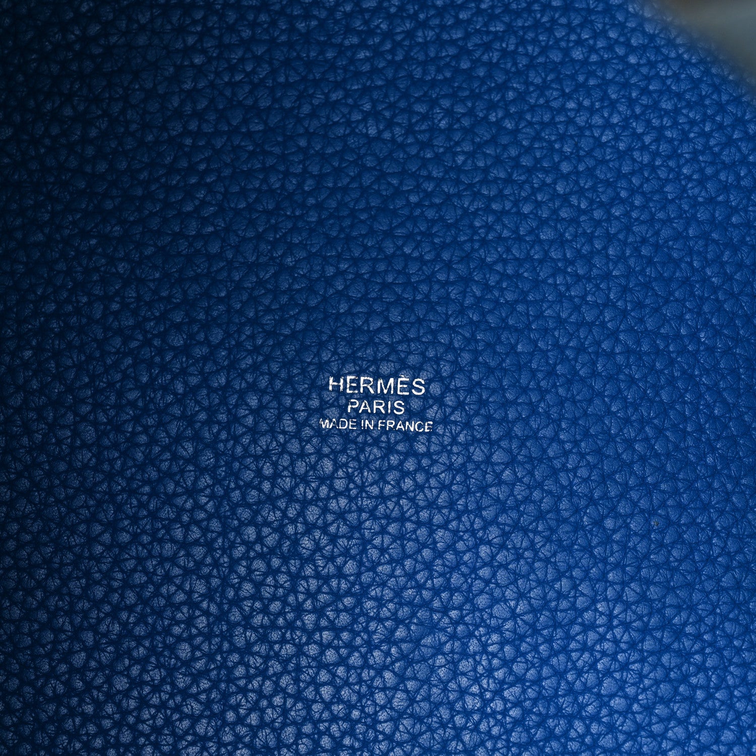 Hermes Taurillon Clemence Picotin Lock 26 GM Bleu Frida 6 of 15