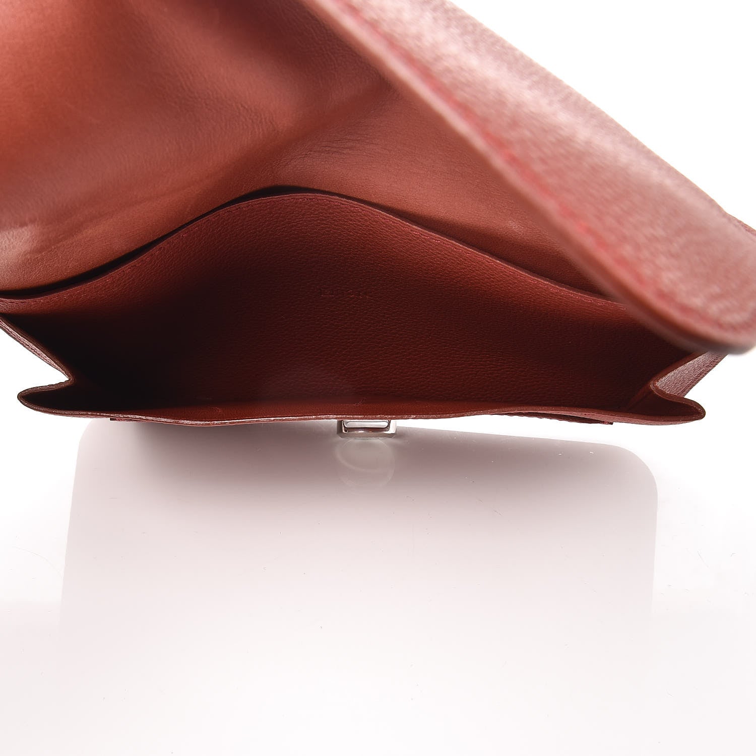 Hermes Togo Dogon Duo Wallet Brique 7 of 11
