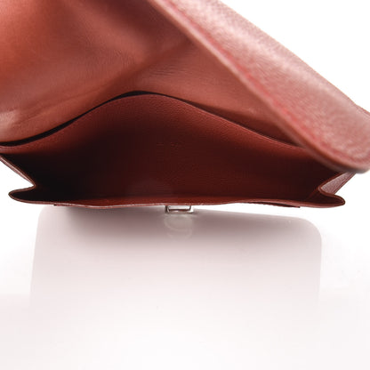 Hermes Togo Dogon Duo Wallet Brique 7 of 11