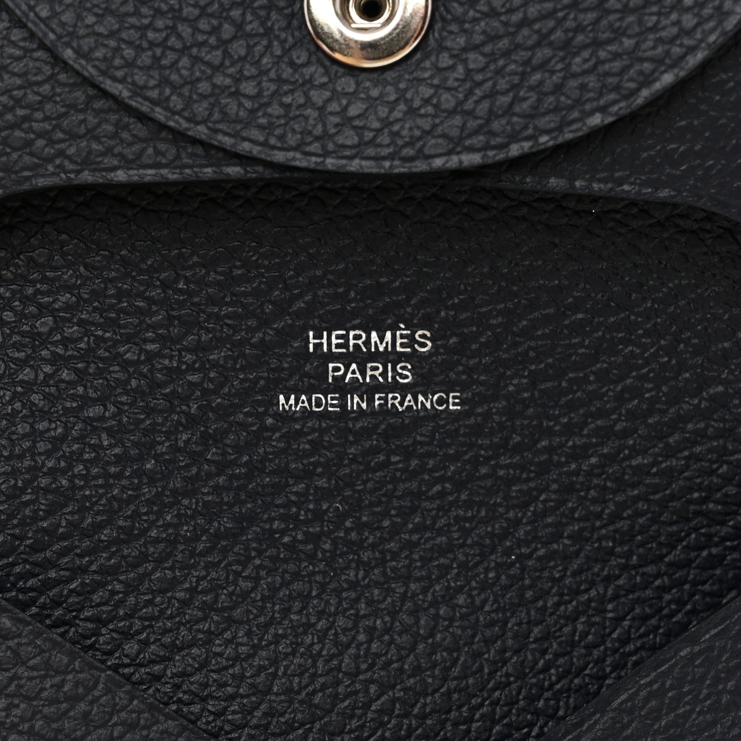 Hermes Evercolor Bastia Coin Purse Bleu Nuit 6 of 8