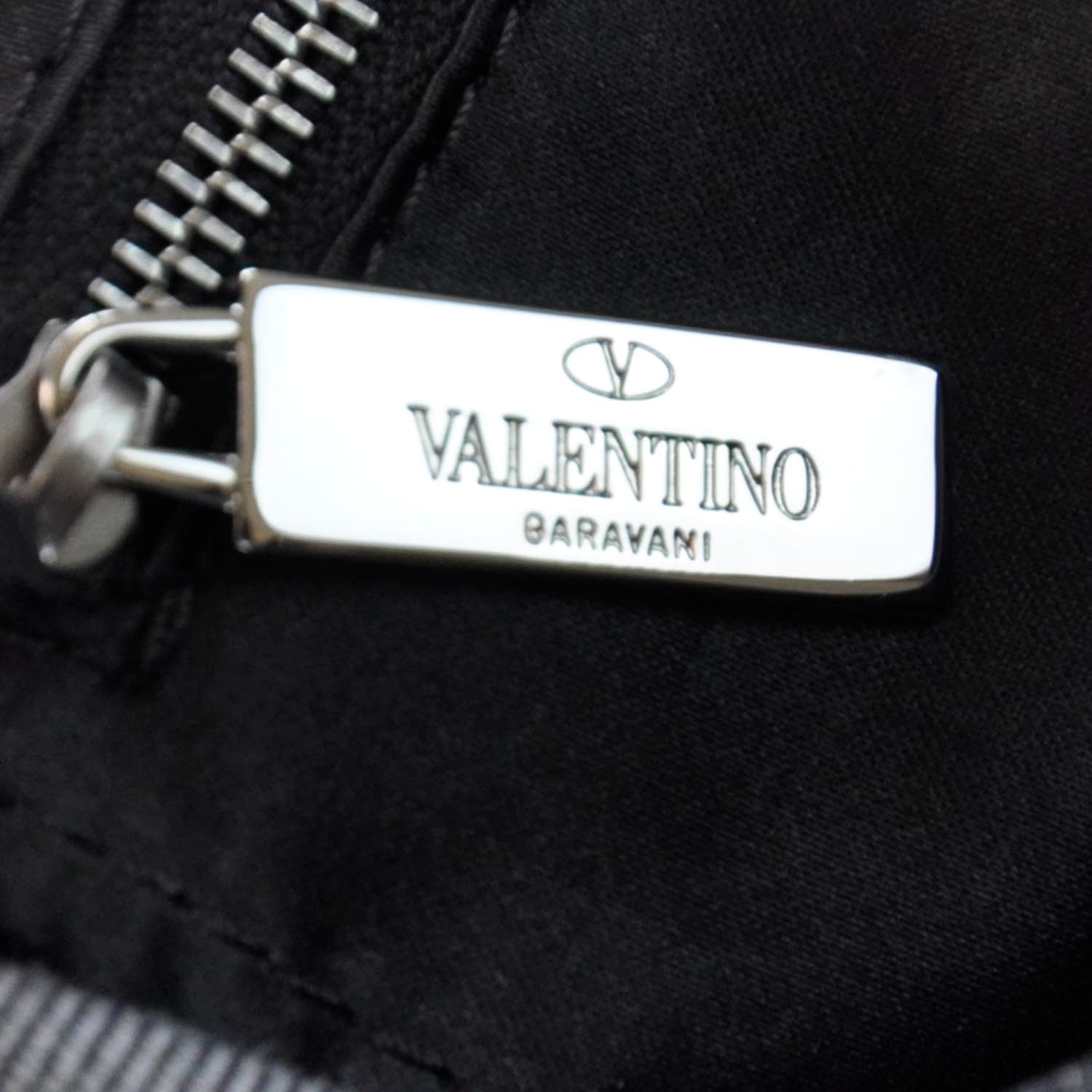 Valentino Garavani Denim Petale Rose Hobo 8 of 10