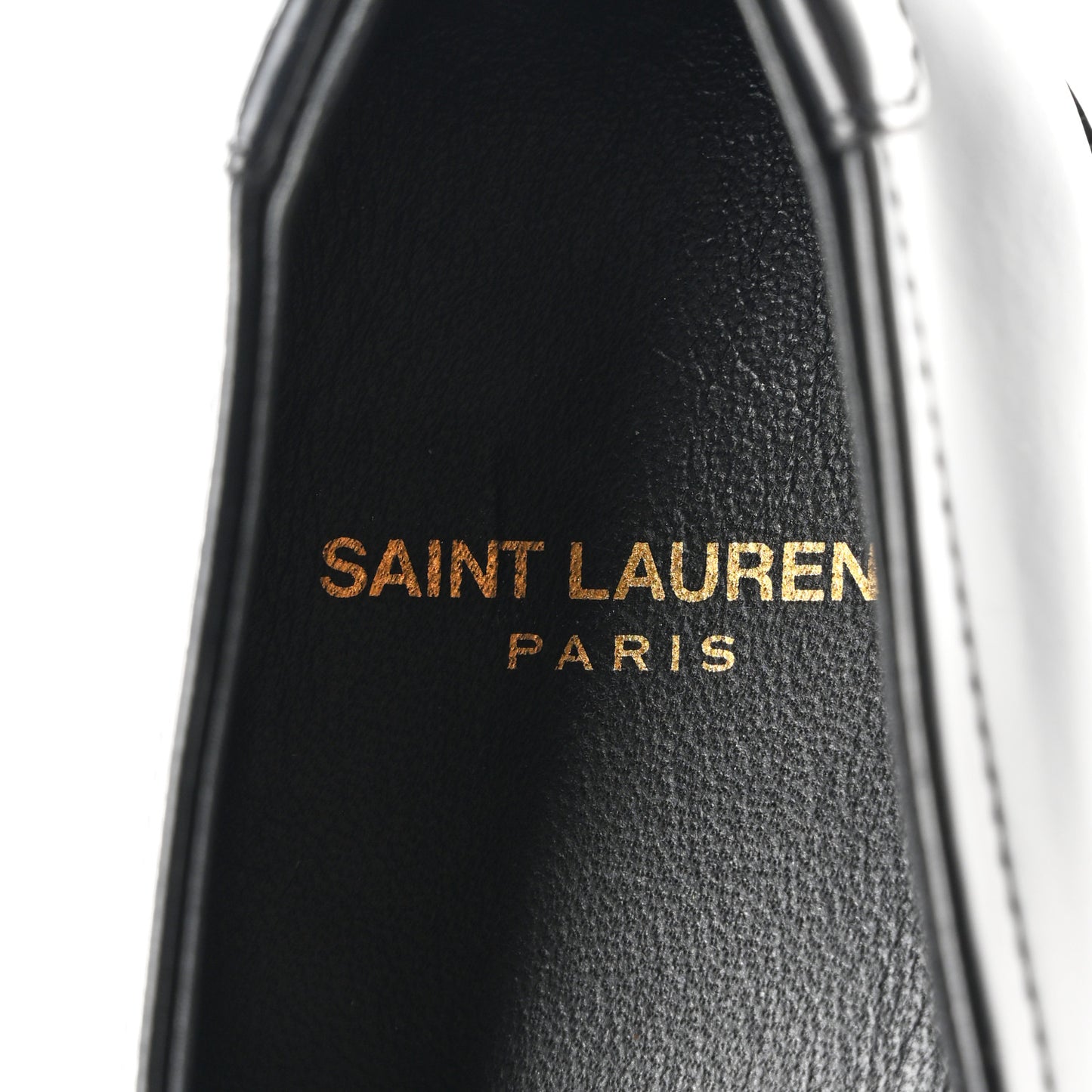 Calfskin Penny Loafers 35 Black