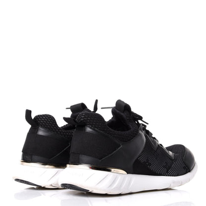 Louis Vuitton Technical Nylon Monogram Rubber Aftergame Sneakers 38 Black 4 of 10