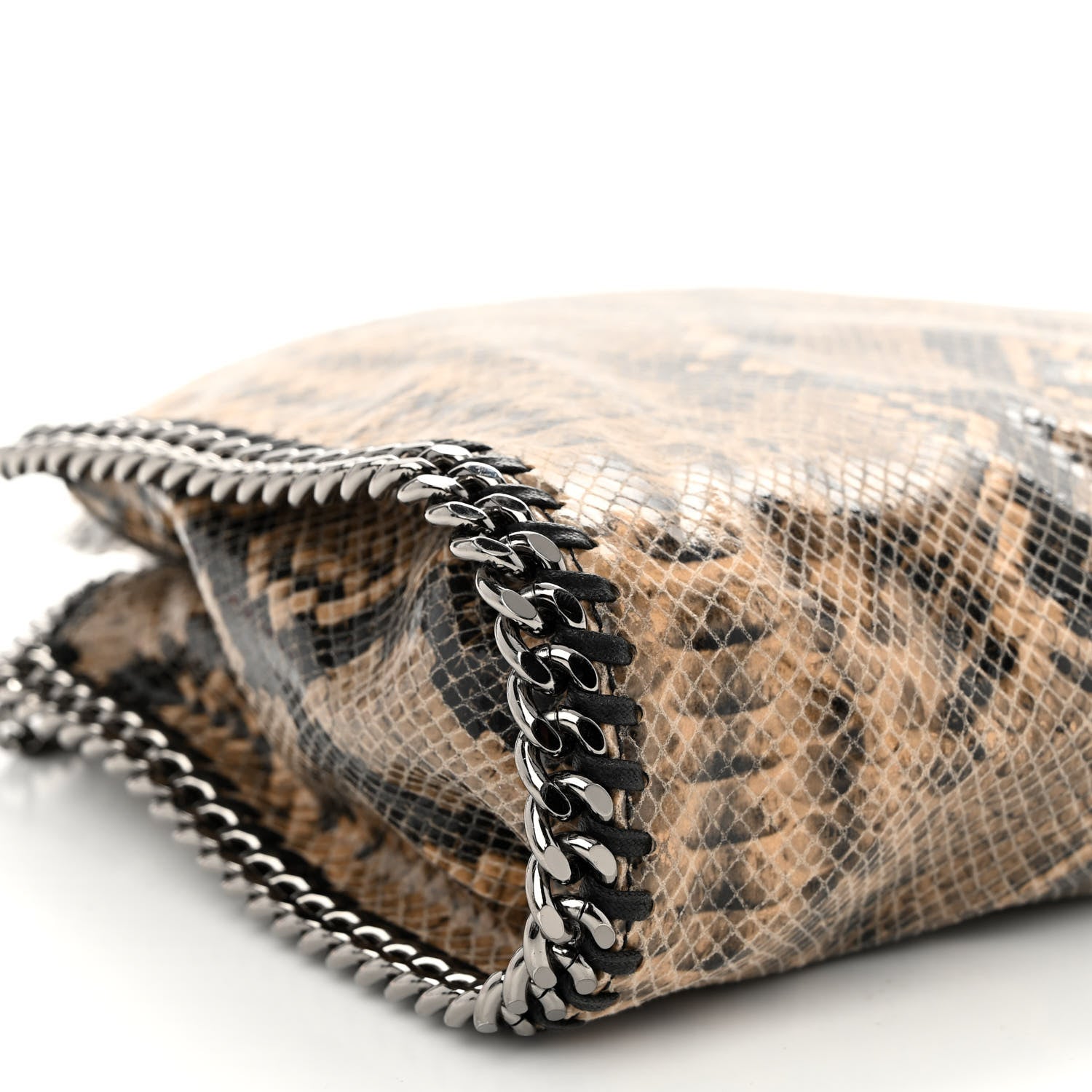 Stella McCartney Eco Python Mini Falabella Tote Nude 8 of 9