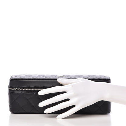 Chanel Lambskin Quilted Watch Case Black 2 of 8
