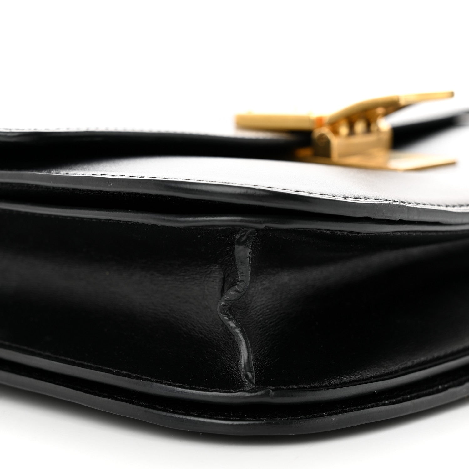 Celine Box Calfskin Medium Classic Box Flap Bag Black 9 of 13