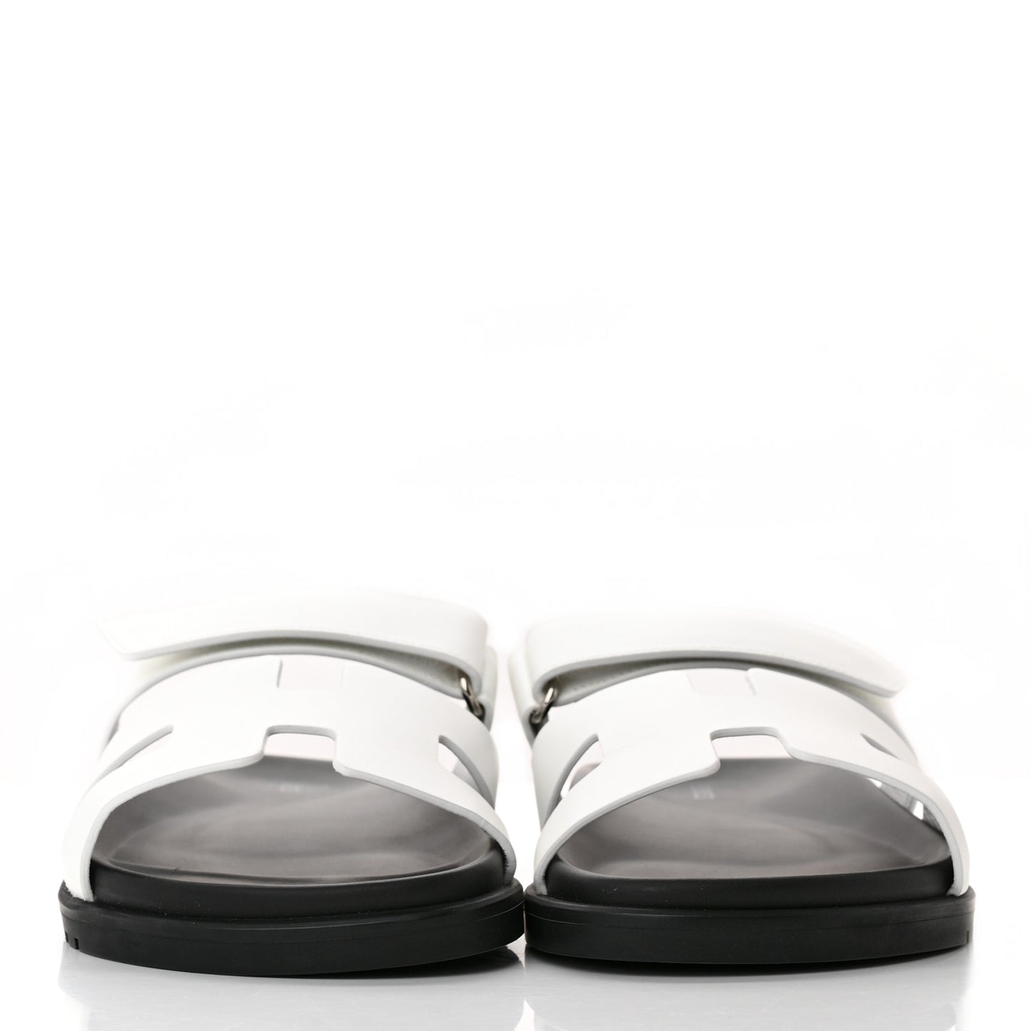 Calfskin Womens Chypre Sandals 39.5 White