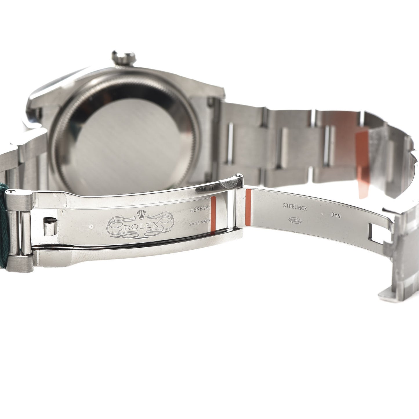 Stainless Steel 34mm Oyster Perpetual Watch Black 114200