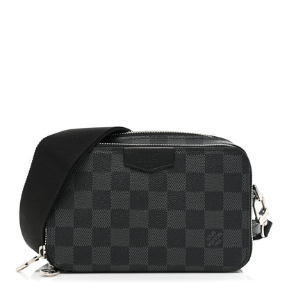 Louis Vuitton Damier Graphite Alpha Wearable Wallet 1 of 12