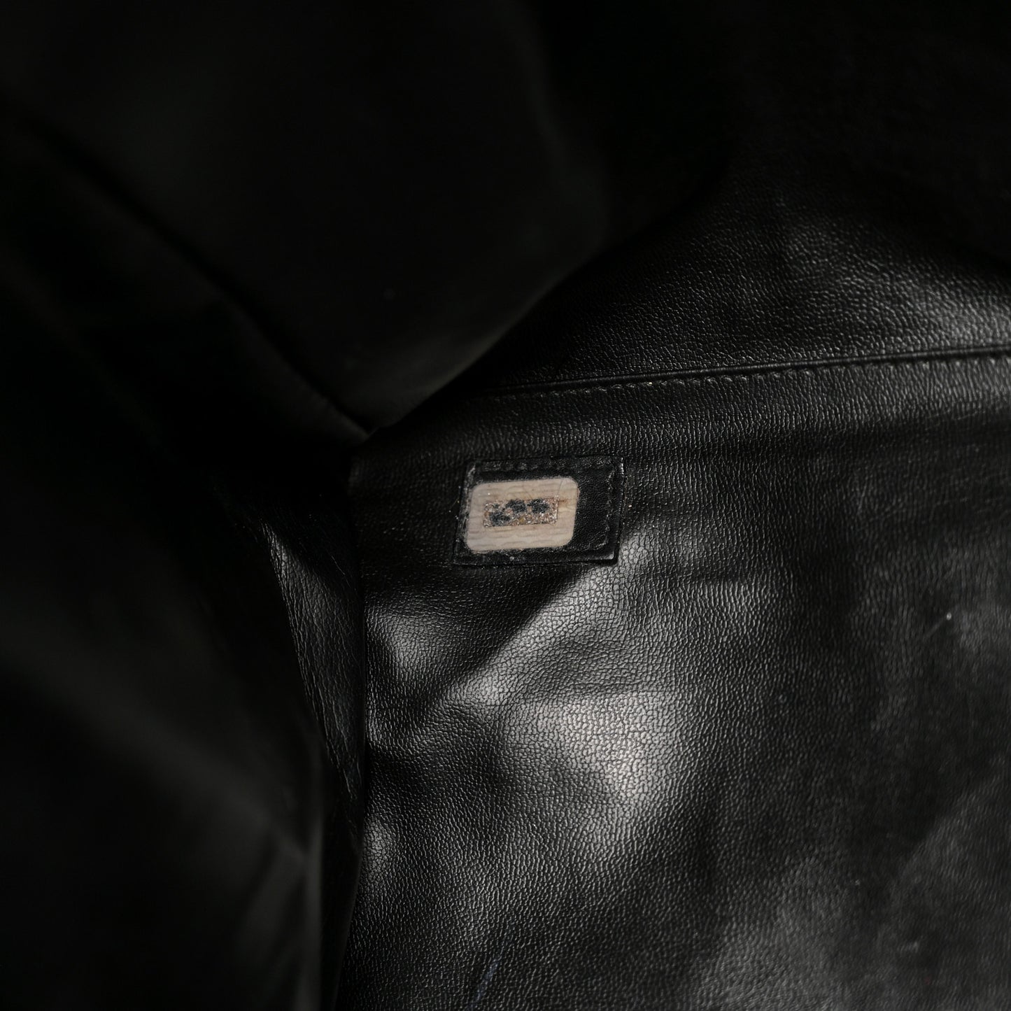 Calfskin Stitched XL Weekender Black