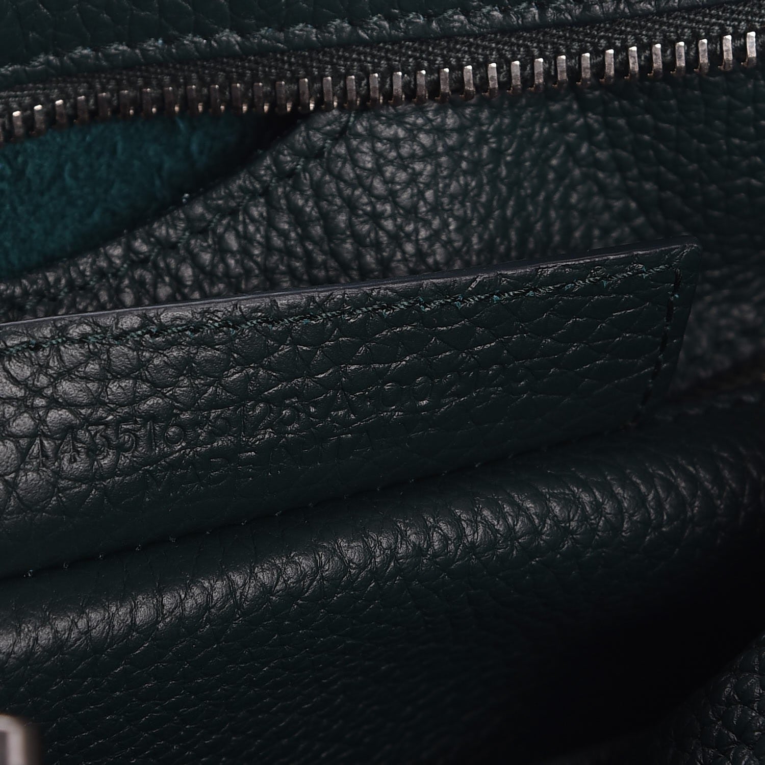 Balenciaga Veau Grana Perforated Blackout Hardware S City Verde 8 of 8