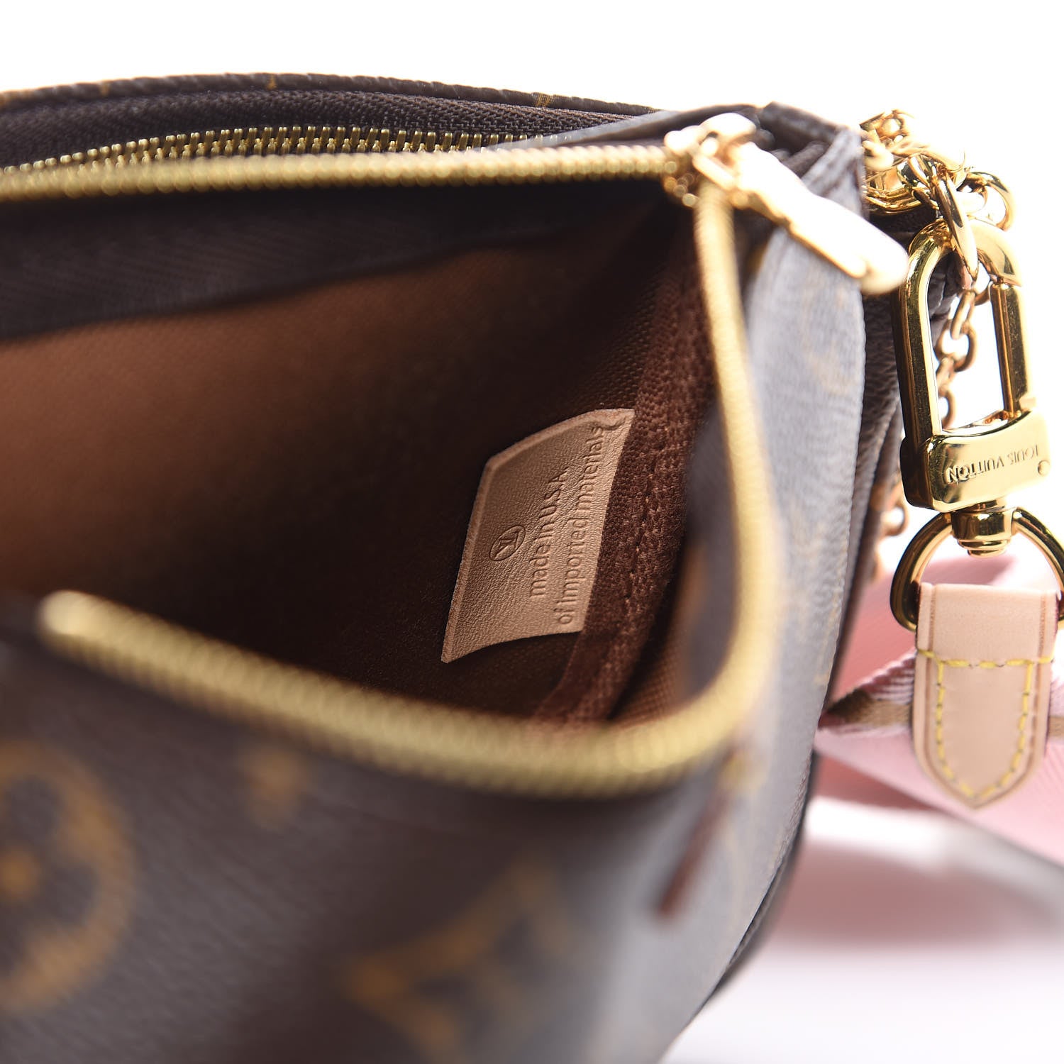 Louis Vuitton Monogram Multi Pochette Accessories Rose Clair 8 of 10