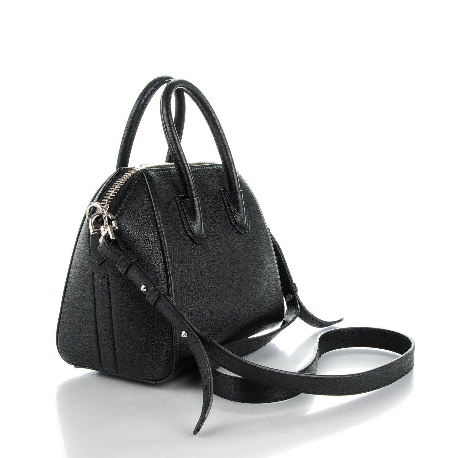 Givenchy Sugar Goatskin Mini Antigona Black 3 of 7