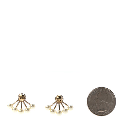 Christian Dior Pearl La Peite Tribale Earrings 2 of 4