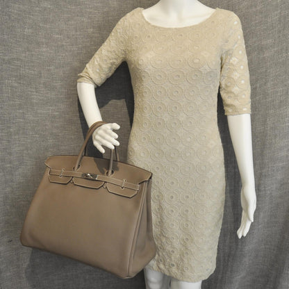 Hermes Togo Birkin 40 Etoupe 2 of 10