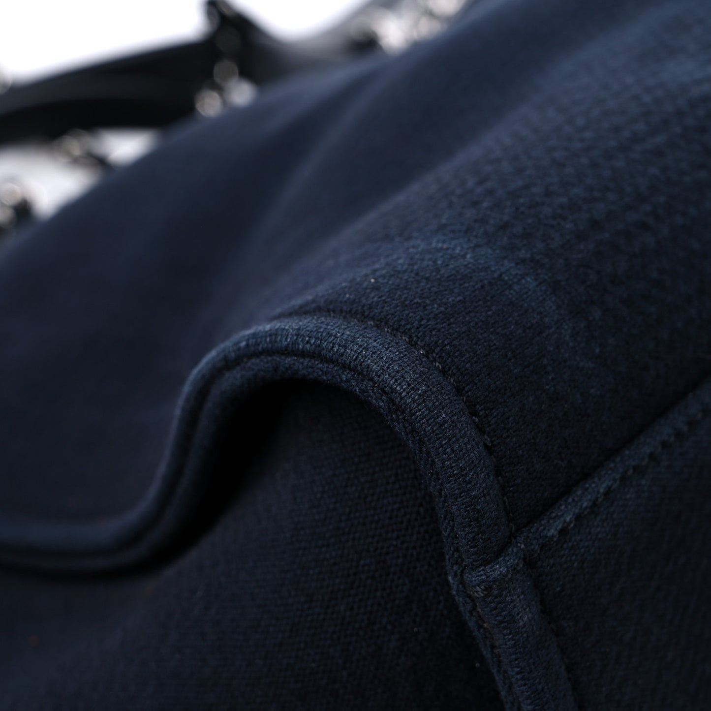 Mixed Fibers Large Deauville Tote Black