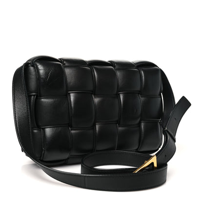 Bottega Veneta Nappa Maxi Intreccio Padded Cassette Crossbody Bag Black 3 of 11