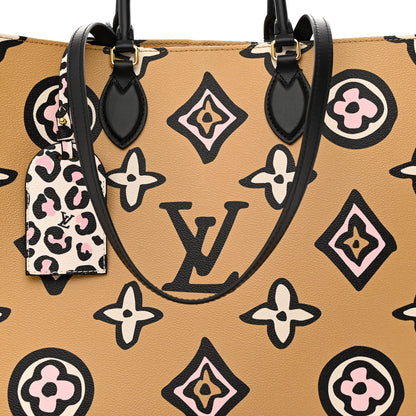 Louis Vuitton Monogram Giant Wild At Heart Onthego GM Arizona 7 of 9