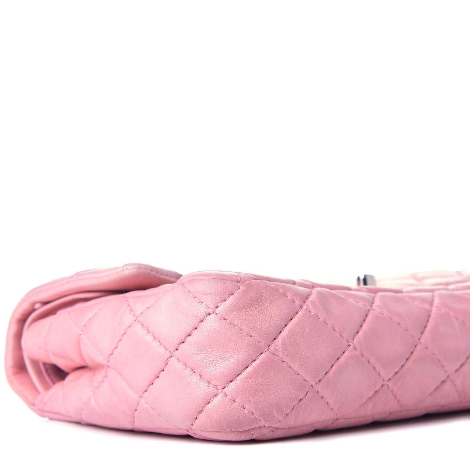 Chanel Lambskin Quilted Medium Double Flap Light Pink 8 of 10