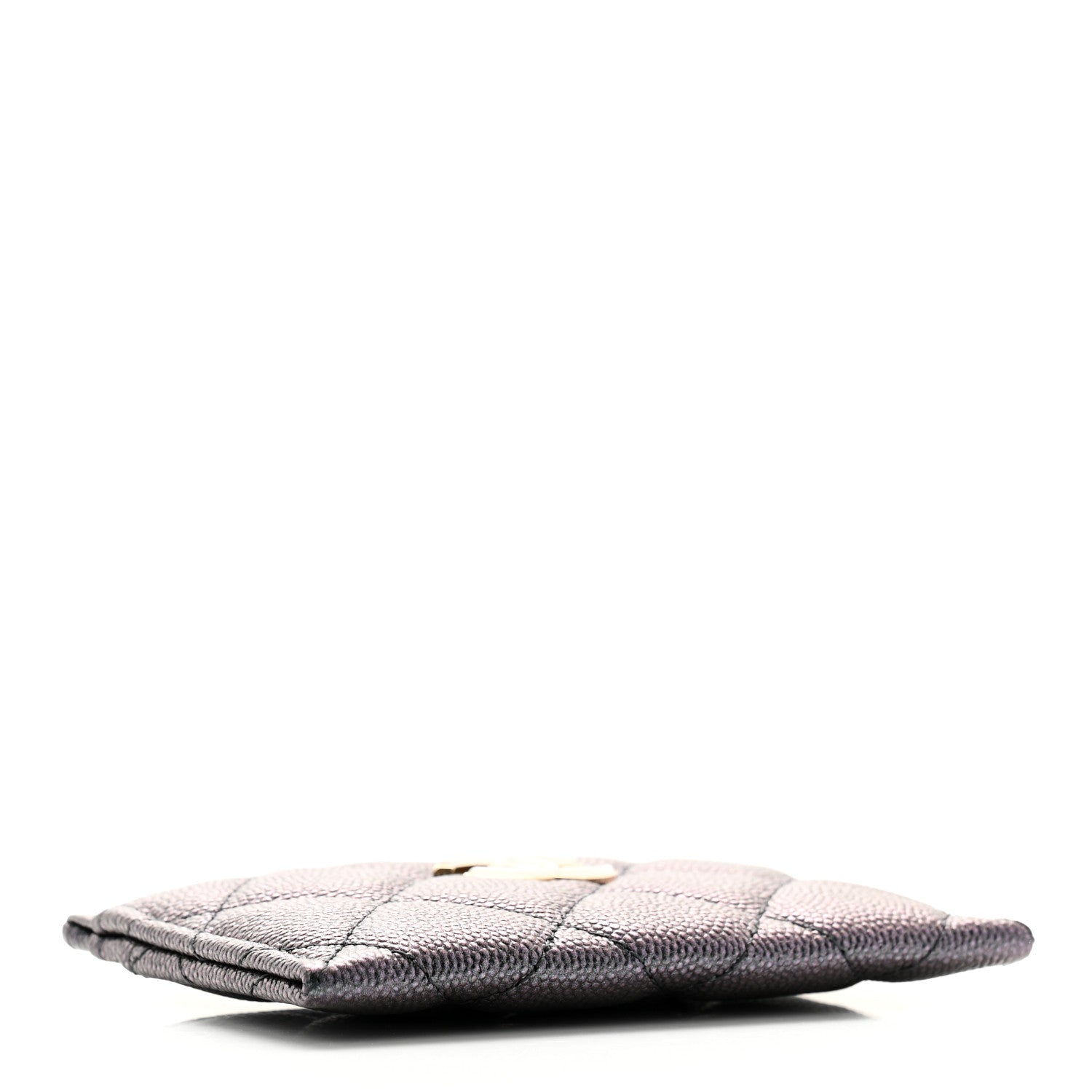 Chanel Iridescent Caviar Quilted Card Holder Black 4 of 8