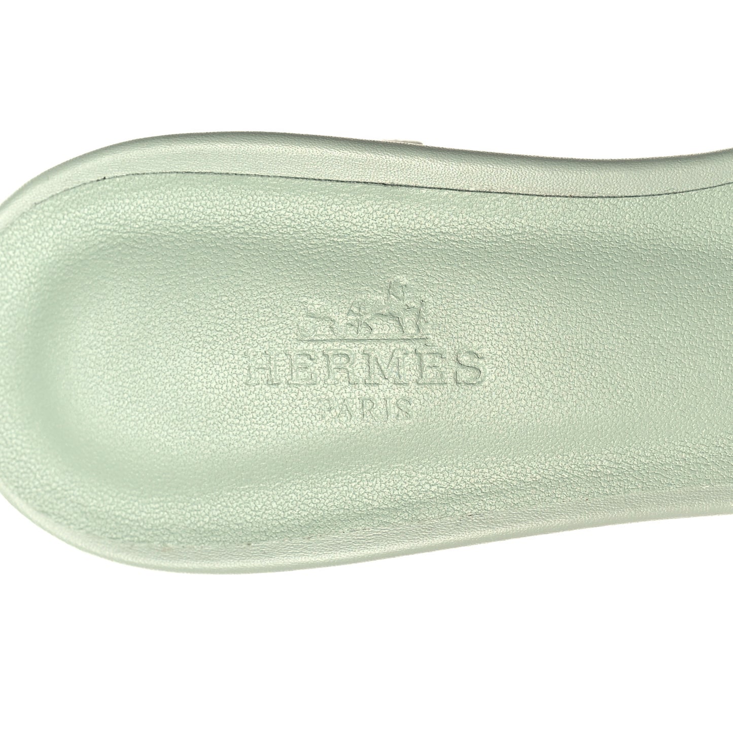 Calfskin Oasis Sandals 37 Vert Embrun