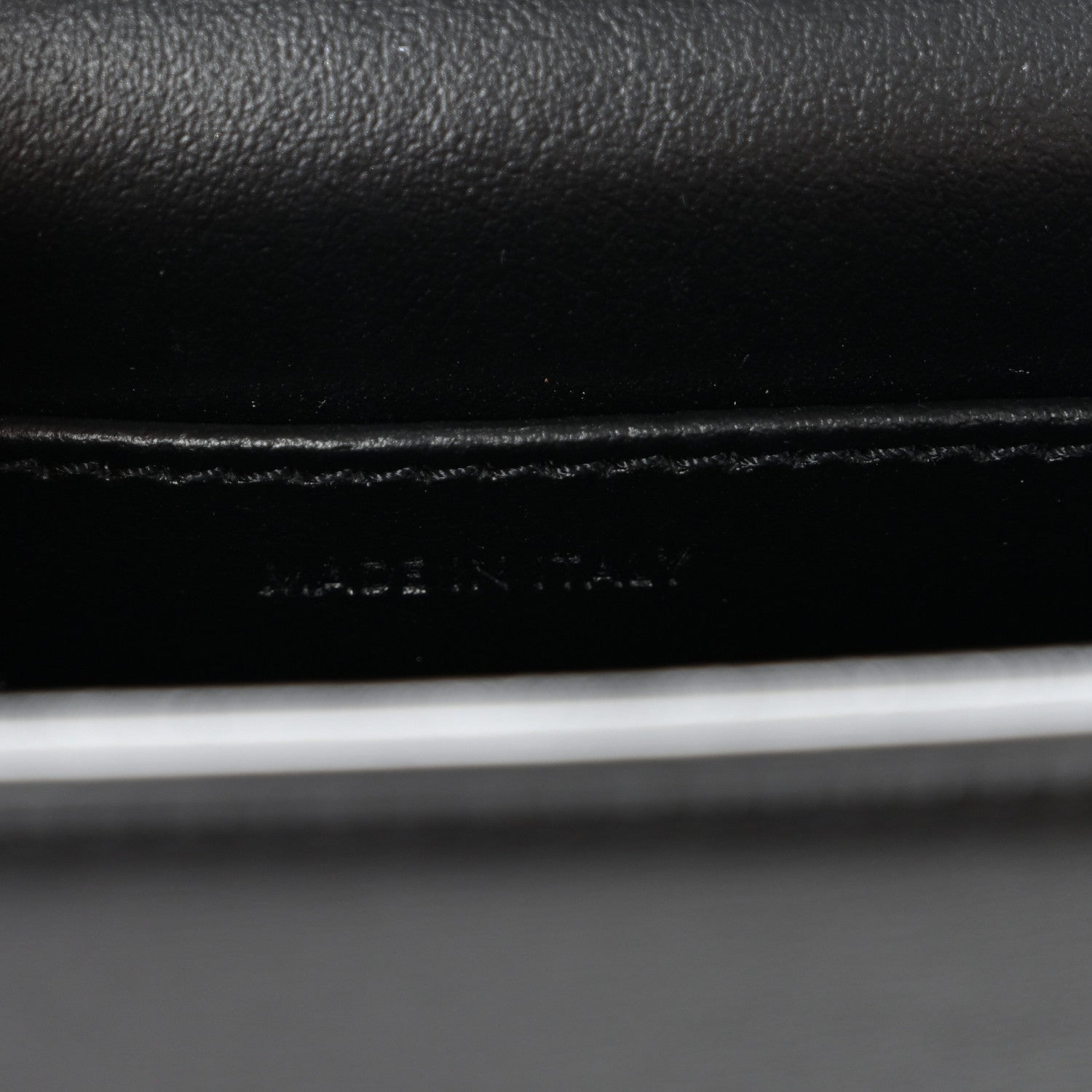 Celine Shiny Calfskin Mini Triomphe Black 7 of 10