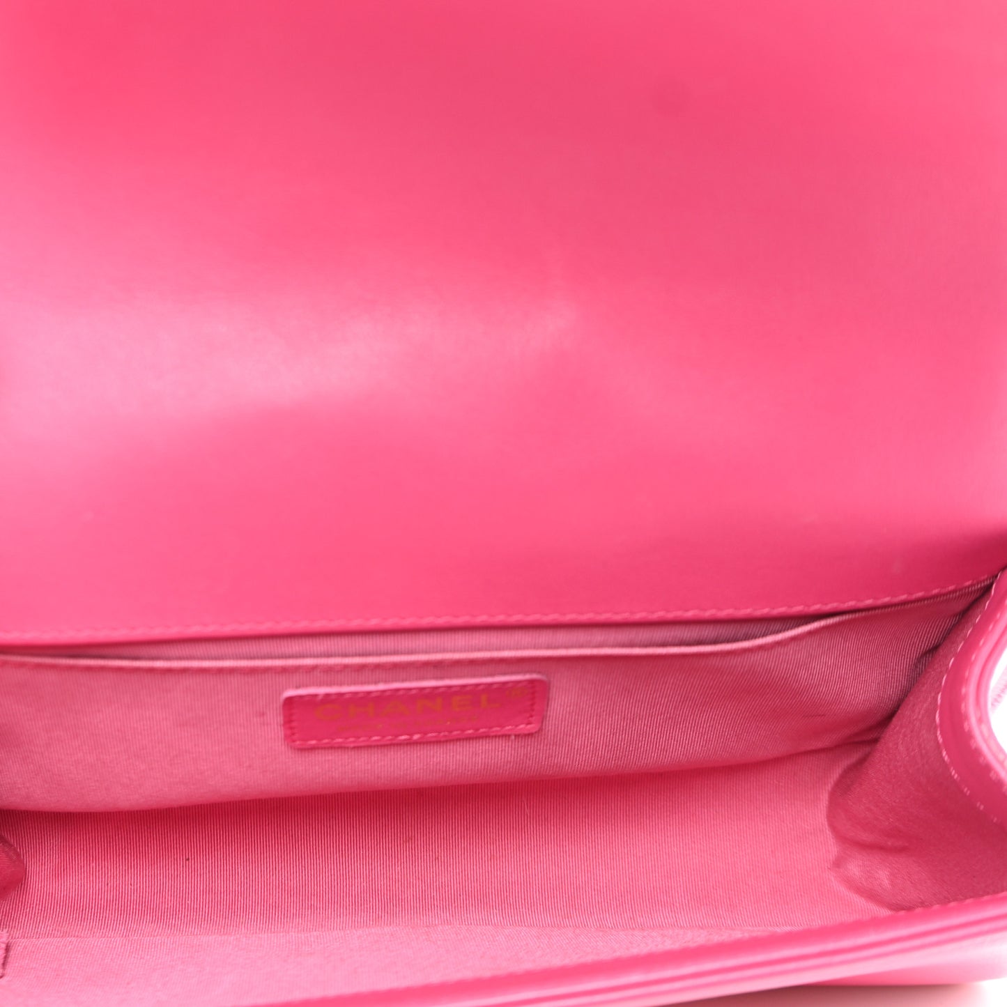 Lambskin Quilted Medium Boy Flap Pink