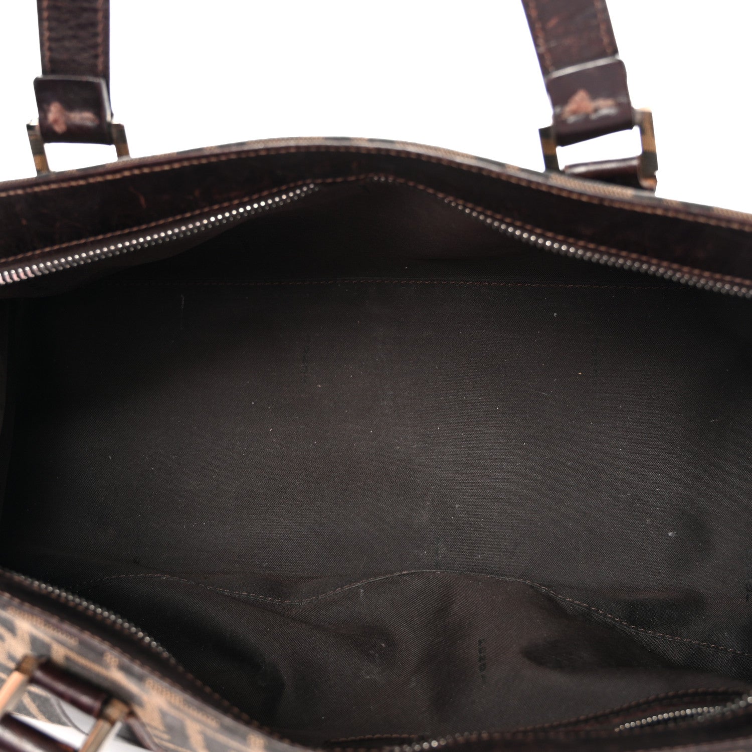 Fendi Zucca Shoulder Bag Tobacco 5 of 12