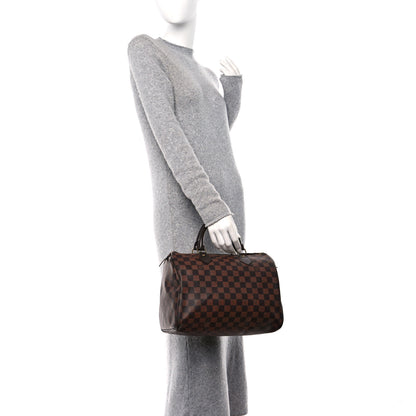 Louis Vuitton Damier Ebene Speedy 30 2 of 12