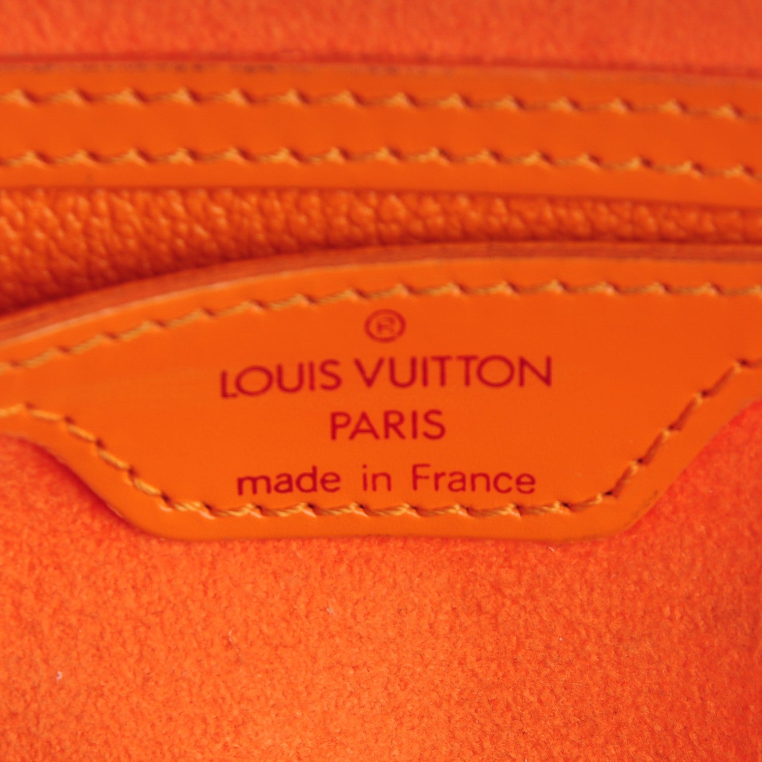 Louis Vuitton Epi Mabillon Backpack Mandarin 6 of 7