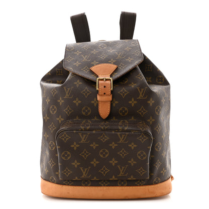 Louis Vuitton Monogram Montsouris GM Backpack 1 of 13