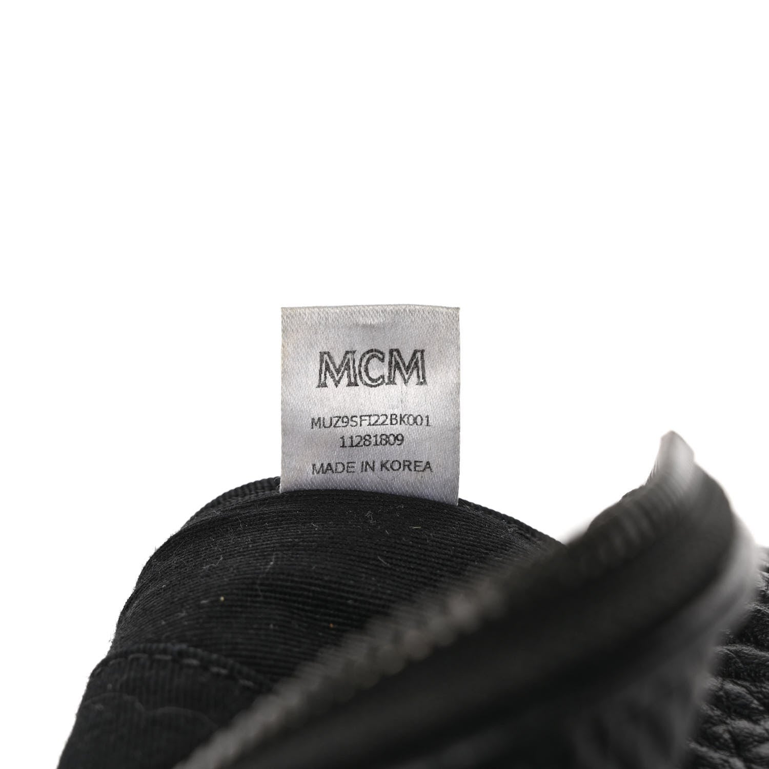 MCM Visetos Medium Belt Bag Black 6 of 8