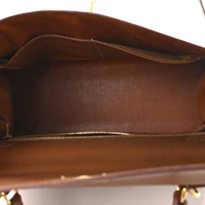 Hermes Courchevel Kelly Sellier 32 Gold 5 of 12